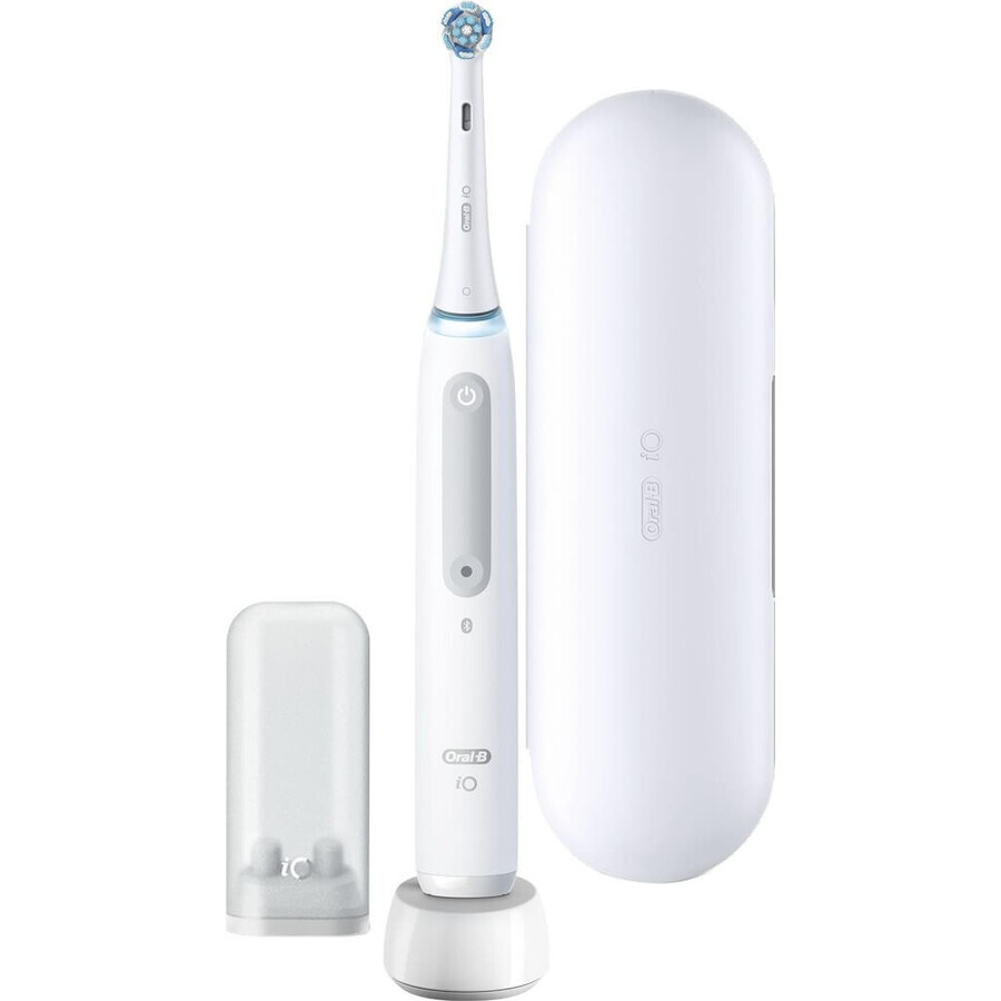 Oral B iO iO Series 4 Blanco 1×1 Cepillo de dientes eléctrico, cepillo de dientes eléctrico