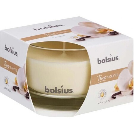 Bolsius Aromatic 2.0 Botella 90x63mm Vainilla, vela perfumada 1×1 ud, vela perfumada