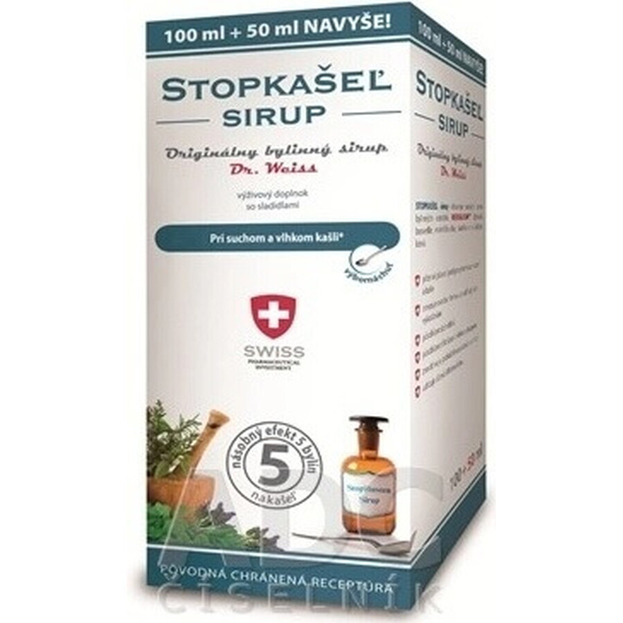 STOPBACIL Medizinischer Hustensaft Dr. Weiss 1×150 ml, Hustensaft