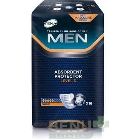TENA Men Livello 3 1×16 assorbenti per incontinenza per uomo