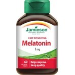 JAMIESON MELATONIN 1 MG 1×60 pcs, complément alimentaire