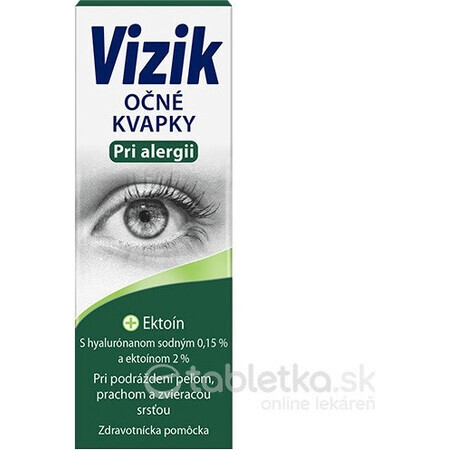 VIZIK OPH GTT FOR ALLERGIES 1×10ml, picături pentru ochi împotriva alergiilor