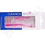 CURAPROX CPS 08 prime plus roze 1×1 set, interdentale ragers 5 stuks + houder UHS 451