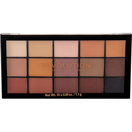 Revolution, Re-Loaded Basic Mattes, palette di ombretti 1×16,50 g, palette di ombretti