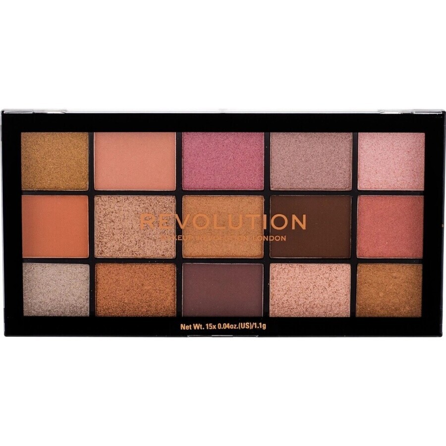 Revolution, Re-Loaded Basic Mattes, palette di ombretti 1×16,50 g, palette di ombretti