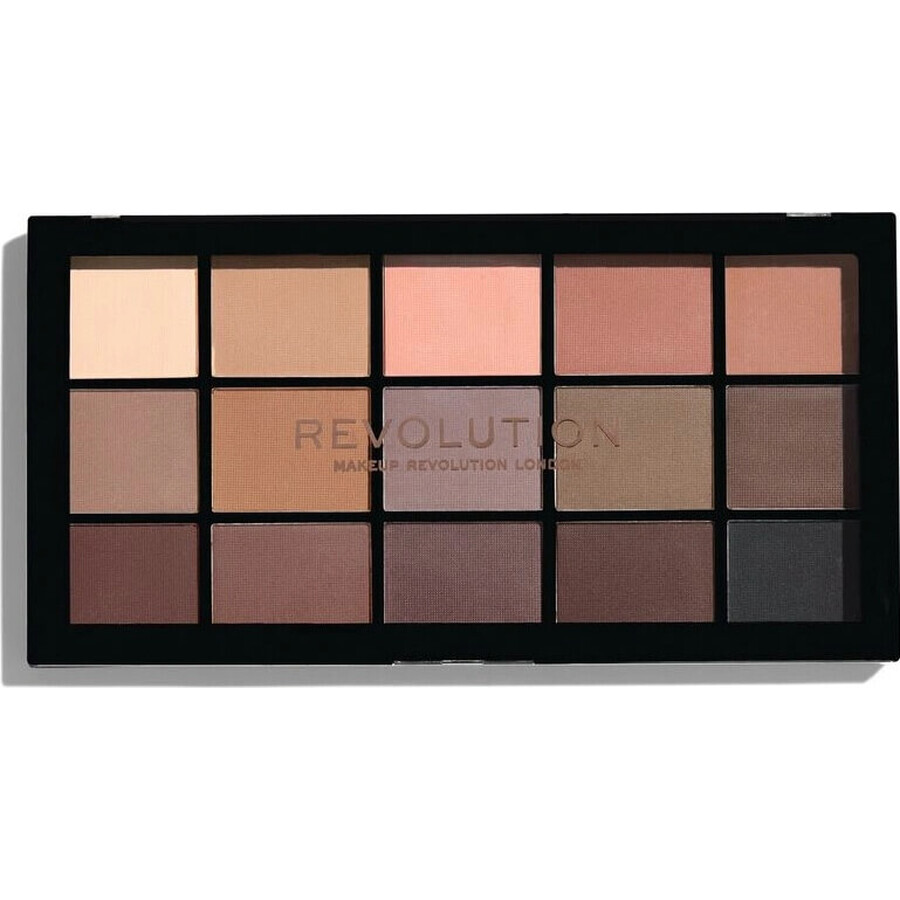 Revolution, Re-Loaded Basic Mattes, palette di ombretti 1×16,50 g, palette di ombretti