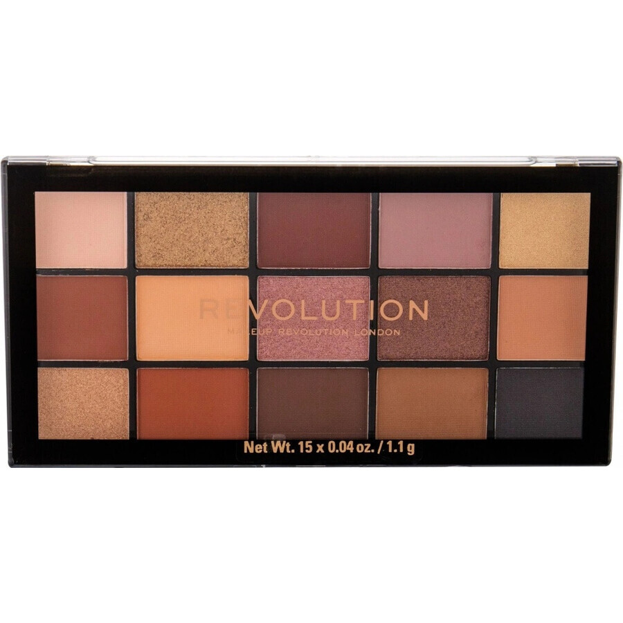 Revolution, Re-Loaded Basic Mattes, palette di ombretti 1×16,50 g, palette di ombretti