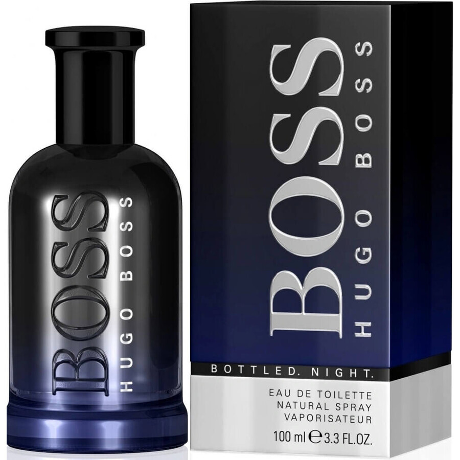 Hugo Boss No 6 Bottled Night Edt 100ml 1×100 ml, Eau de toilette