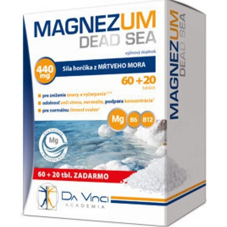 MAGNESIUM DEAD SEA - DA VINCI 1×80 tbl