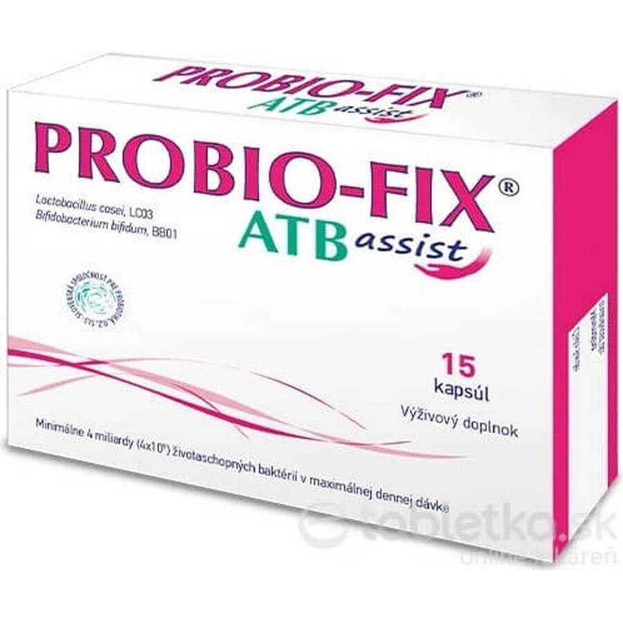 PROBIO-FIX ATB assist 1×15 cps, supliment alimentar