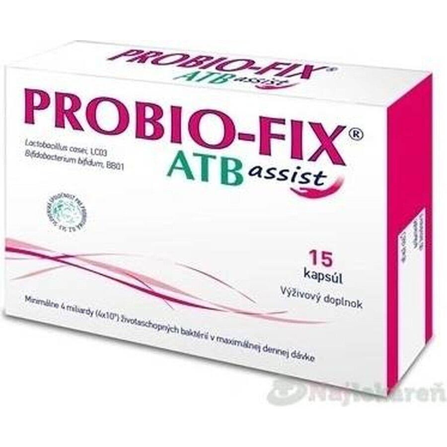 PROBIO-FIX ATB assist 1×15 cps, supliment alimentar