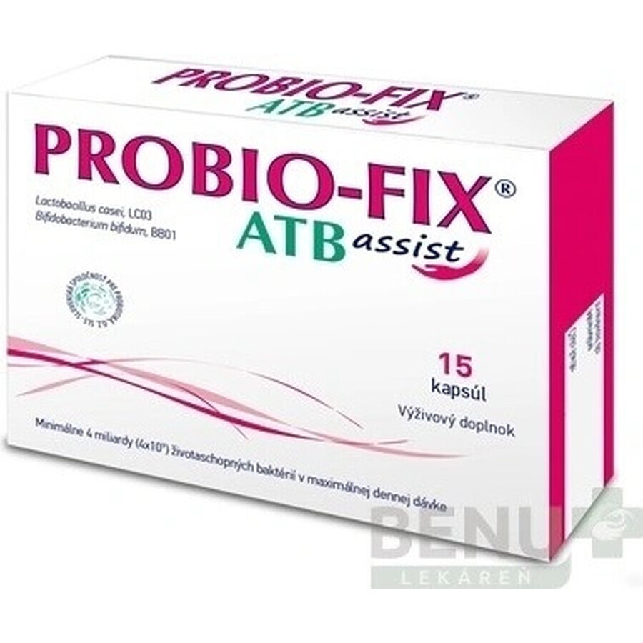 PROBIO-FIX ATB assist 1×15 cps, supliment alimentar