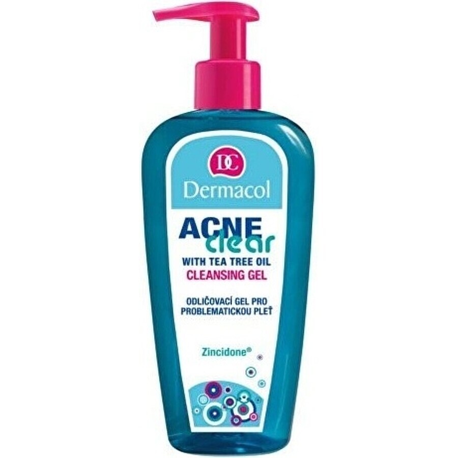 DERMACOL ACNECLEAR gel limpiador 1×200 ml, gel limpiador