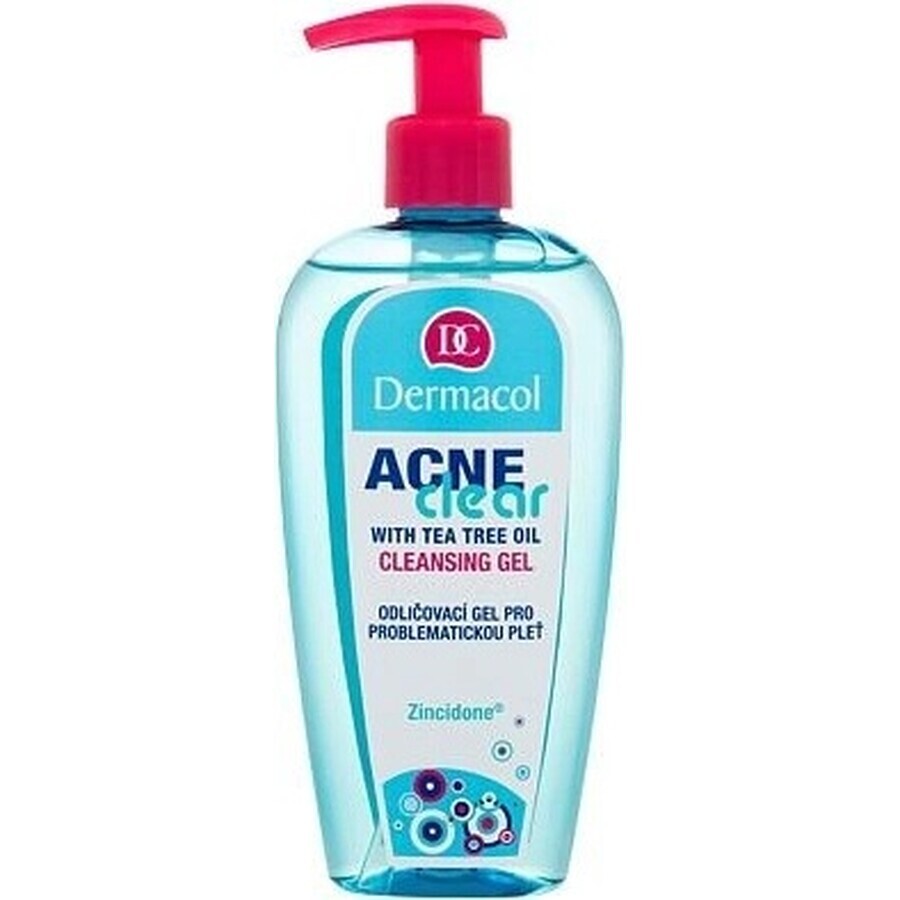 DERMACOL ACNECLEAR gel limpiador 1×200 ml, gel limpiador