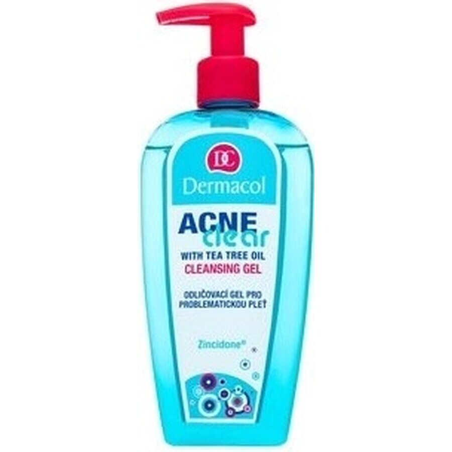 DERMACOL ACNECLEAR gel limpiador 1×200 ml, gel limpiador