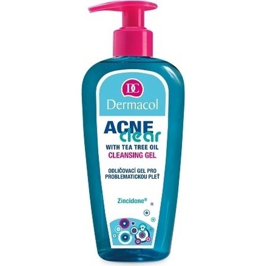 DERMACOL ACNECLEAR gel limpiador 1×200 ml, gel limpiador