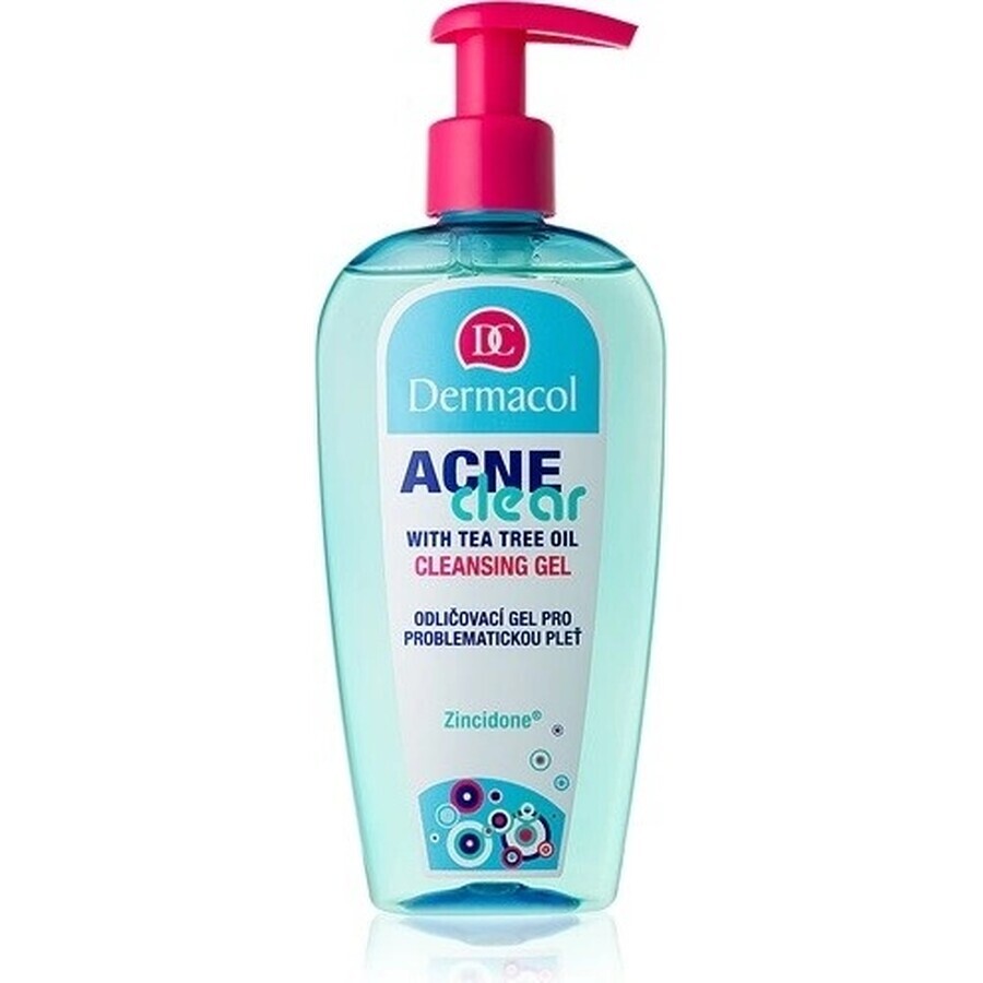 DERMACOL ACNECLEAR gel limpiador 1×200 ml, gel limpiador