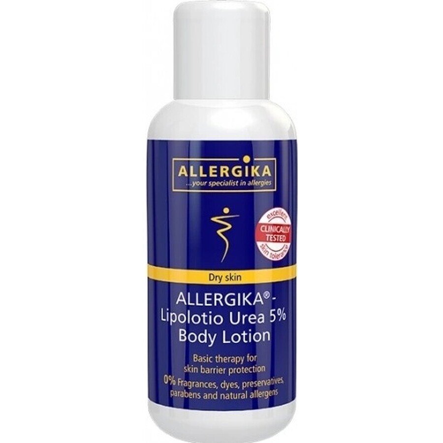 ALLERGIKA Lipolotio urea 5% 1×200 ml, cream for atopic skin