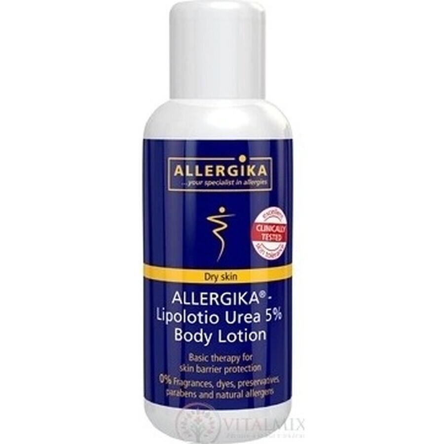 ALLERGIKA Lipolotio urea 5% 1×200 ml, cream for atopic skin