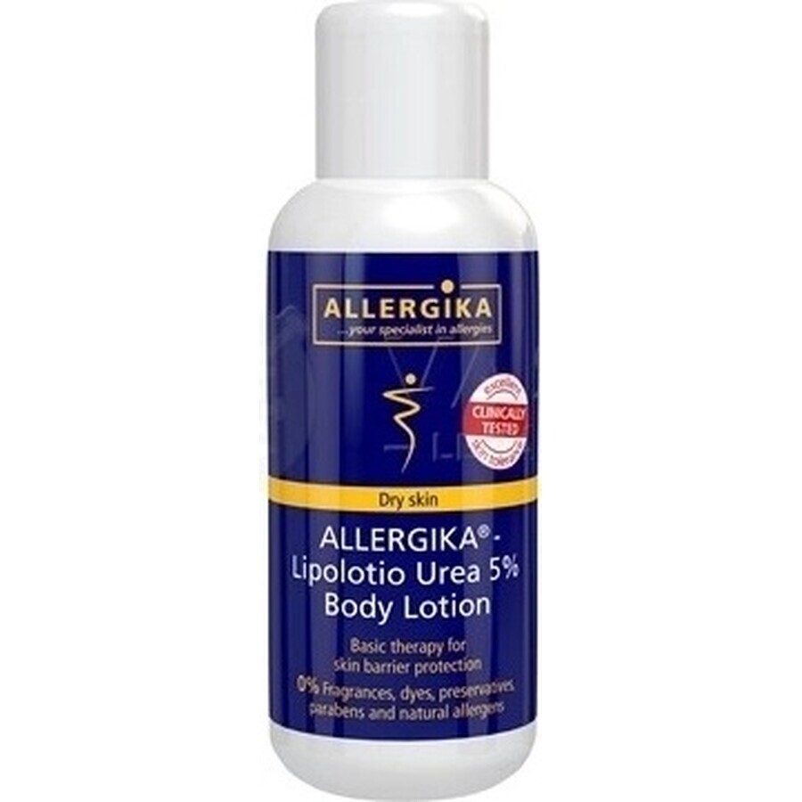 ALLERGIKA Lipolotio urea 5% 1×200 ml, cream for atopic skin