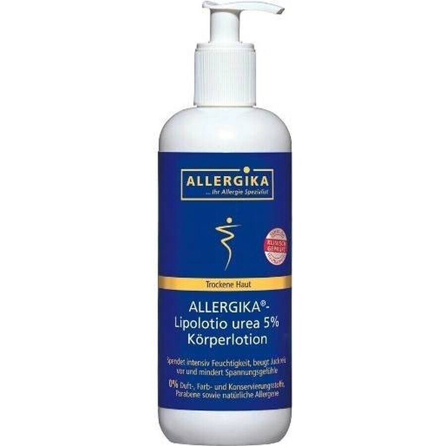 ALLERGIKA Lipolotio urea 5% 1×200 ml, cream for atopic skin