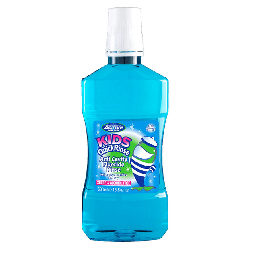 Apa de gura fara zahar pentru copii, 500 ml, Beauty Formulas