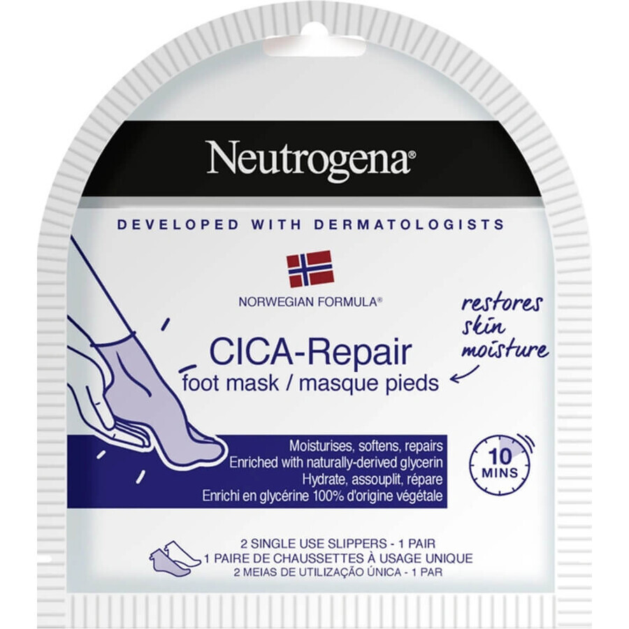 NEUTROGENA NR CICA mascarilla para los pies 1x1 par