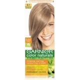 Garnier Color Naturals Tinte Permanente 8.1 Rubio Claro Platino 1×1 pieza, color de pelo