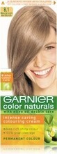 Garnier Color Naturals Tinte Permanente 8.1 Rubio Claro Platino 1&#215;1 pieza, color de pelo