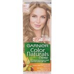 Garnier Color Naturals Tinte Permanente 8.1 Rubio Claro Platino 1×1 pieza, color de pelo