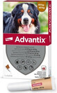 Advantix Spot-on para perros de 40 a 60 kg (1 pipeta) 1x6 ml