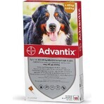 Advantix Spot-on voor honden van 40 tot 60 kg (1 pipet) 1x6 ml