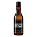 Redken Brews Champú 3 en 1 Brews 1×300 ml, champú