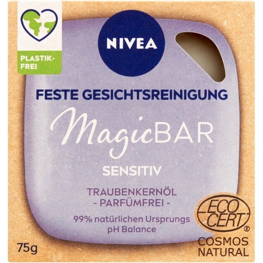 Nivea Sensitive Gesichtsreinigungsseife Sensitive 1×75 g, Gesichtsseife