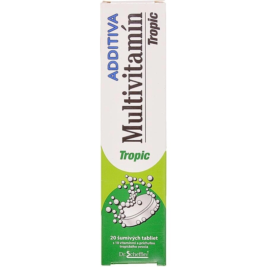 ADDITIVA MULTIVITAMIN Tropic 1×20 tbl, Multivitamin