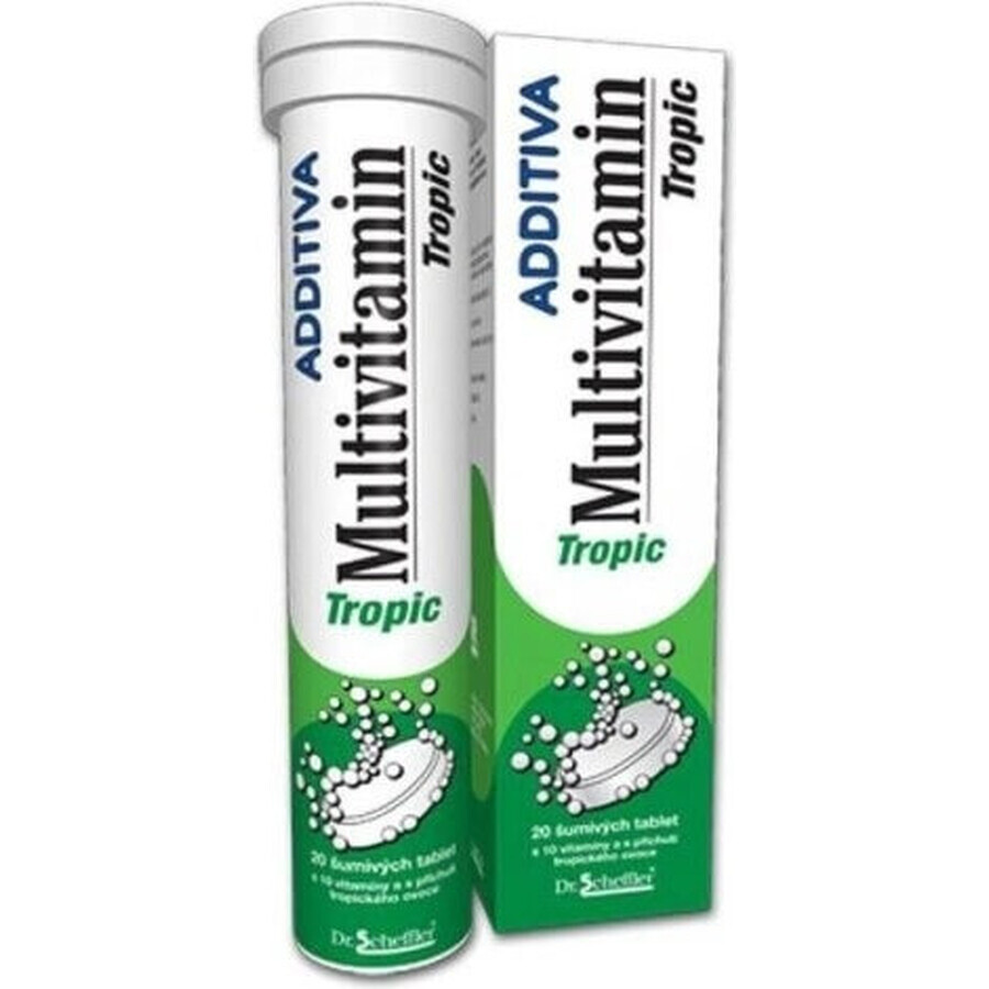 ADDITIVA MULTIVITAMIN Tropic 1×20 tbl, Multivitamin