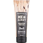 Men Agent SG 3in1 Sensitive feeling 1×250 ml, gel doccia per uomo