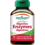 JAMIESON ENZIME DIGESTIVE NUTRISENTIALS 1×90 tbl, enzimas digestivas