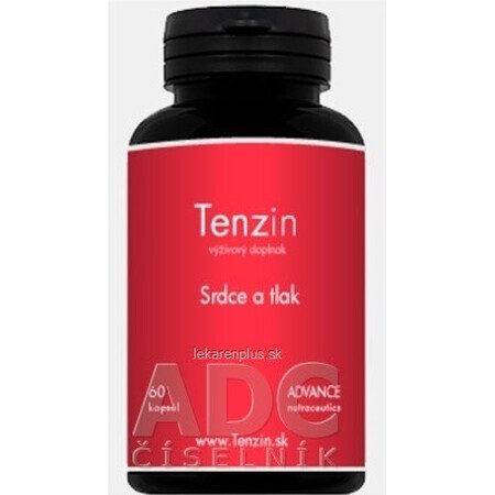 Tenzin 60 cps - para un corazón y una tensión arterial sanos 1×60 cps, suplemento dietético