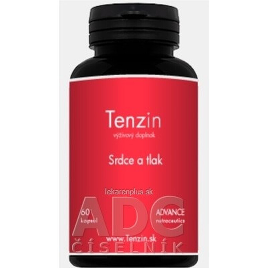 Tenzin 60 cps - para un corazón y una tensión arterial sanos 1×60 cps, suplemento dietético