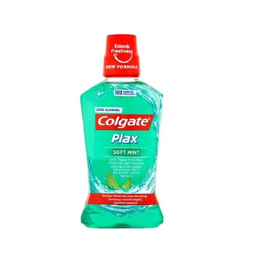 Plax SoftMint enjuague bucal, 500 ml, Colgate