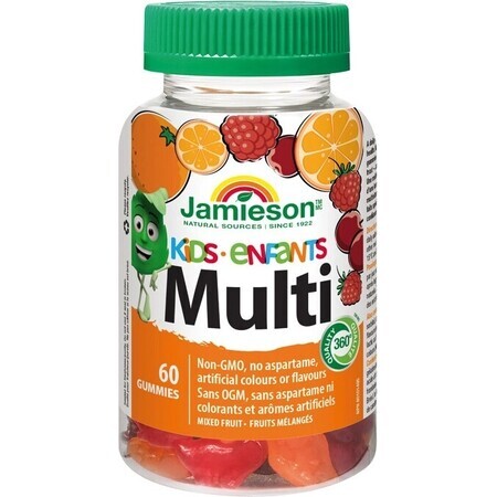 JAMIESON Multi kids GUMMIES 1×60 pz, multivitamine