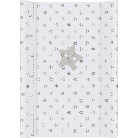 CEBA 2-sided replacement mat with solid board (50x70) Comfort Stars gray 1×1 piece