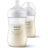 Philips AVENT Natural Response Bottle 260 ml, 1m+ 2 pcs 1×2 pcs 1×2 pcs, verre