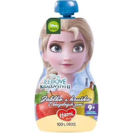 HAMI Disney Disney Frozen cápsula Pera Elsa 1×110 g, cápsula de fruta