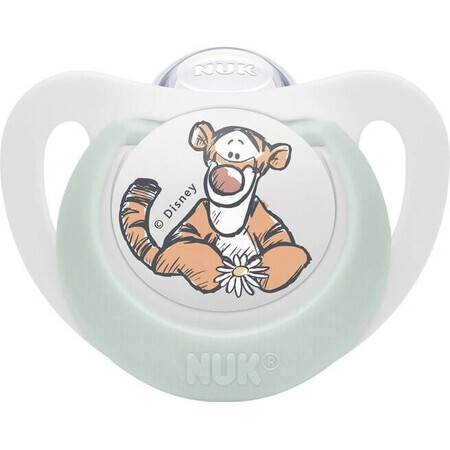 NUK Star DISNEY Macko Pooh 6-18m. Box 1×1Stück, Schnuller, 6-18m