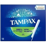 Tampax NON-PLASTIC Super 18pcs 1×18 pcs, tampones