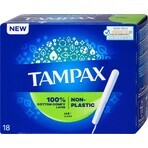 Tampax NON-PLASTIC Super 18pcs 1×18 pcs, tampones