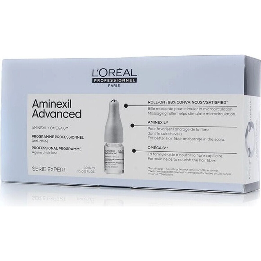 L'Oréal Professionnel Aminexil 1×6 ml, Ampulle gegen Haarausfall