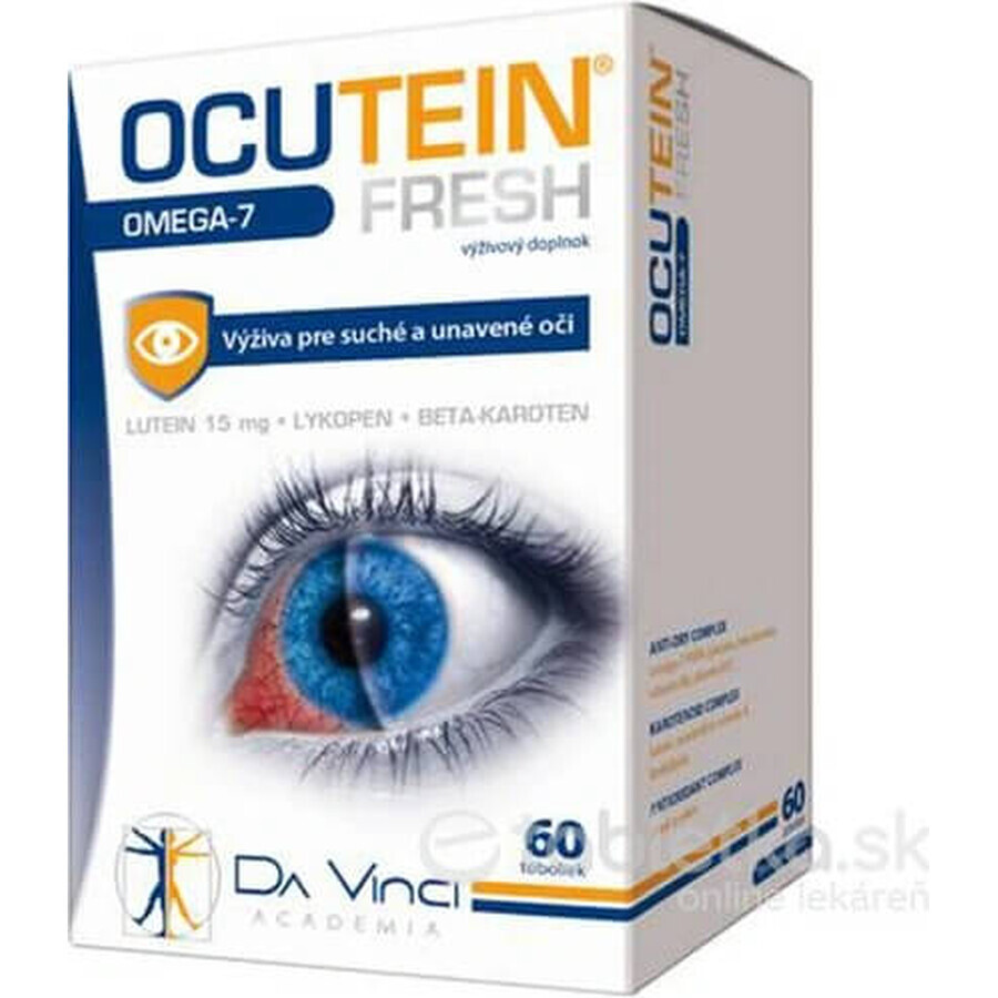 OCUTEIN FRESH Omega-7 - DA VINCI 60 tob. 1×60 tbl, Nahrungsergänzungsmittel